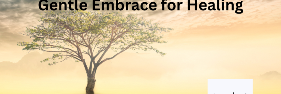 Partly cloudy sky with tree branches reaching upwards